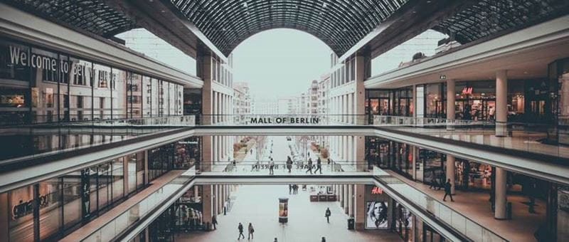 Shopping mall photo