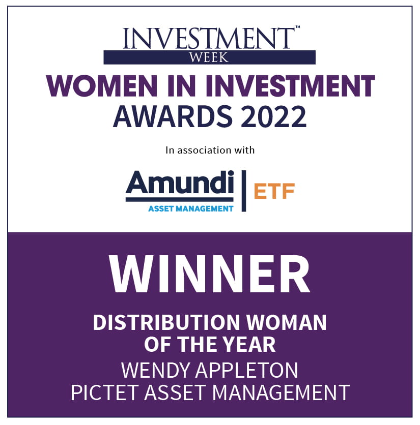Women in investment winner Pictet Asset Management